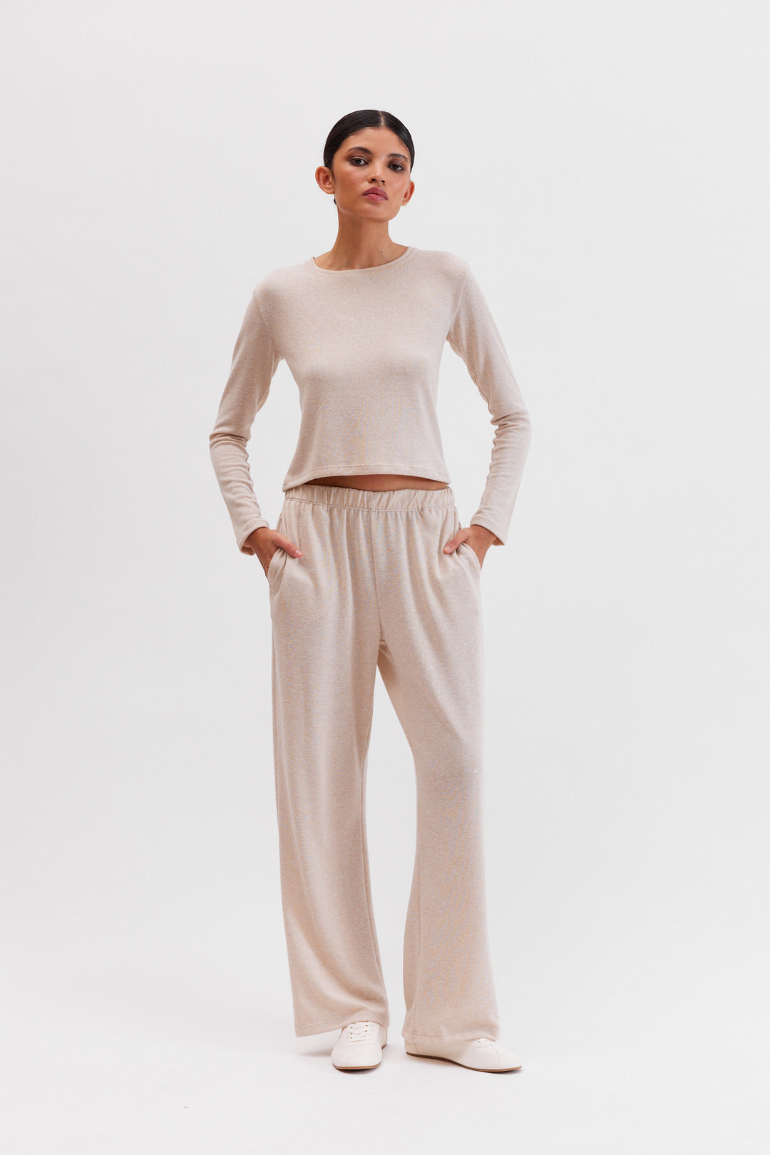 Cream Mist Eşofman Altı