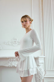 BALERINA Şortlu Elbise | Beyaz