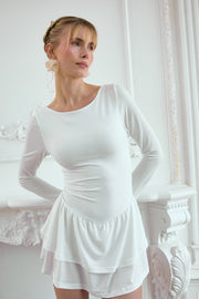 BALERINA Şortlu Elbise | Beyaz