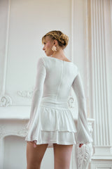 BALERINA Şortlu Elbise | Beyaz