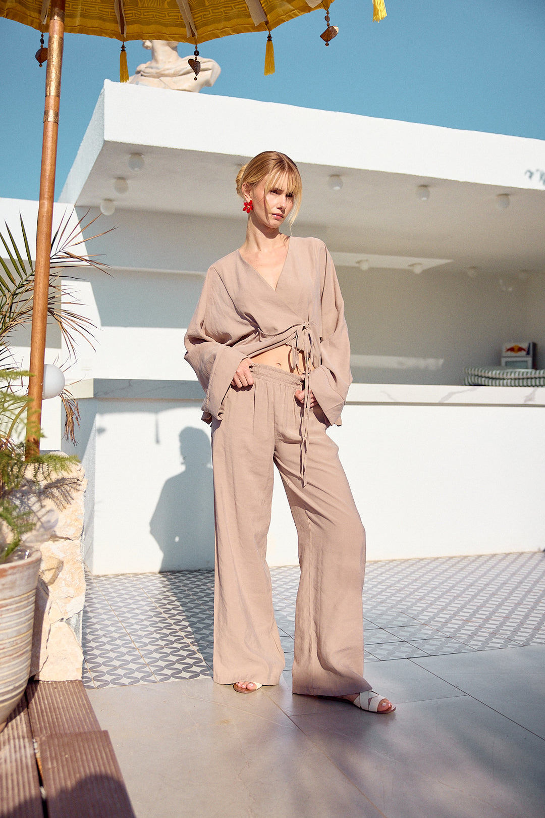 PINATA Dökümlü Pantolon