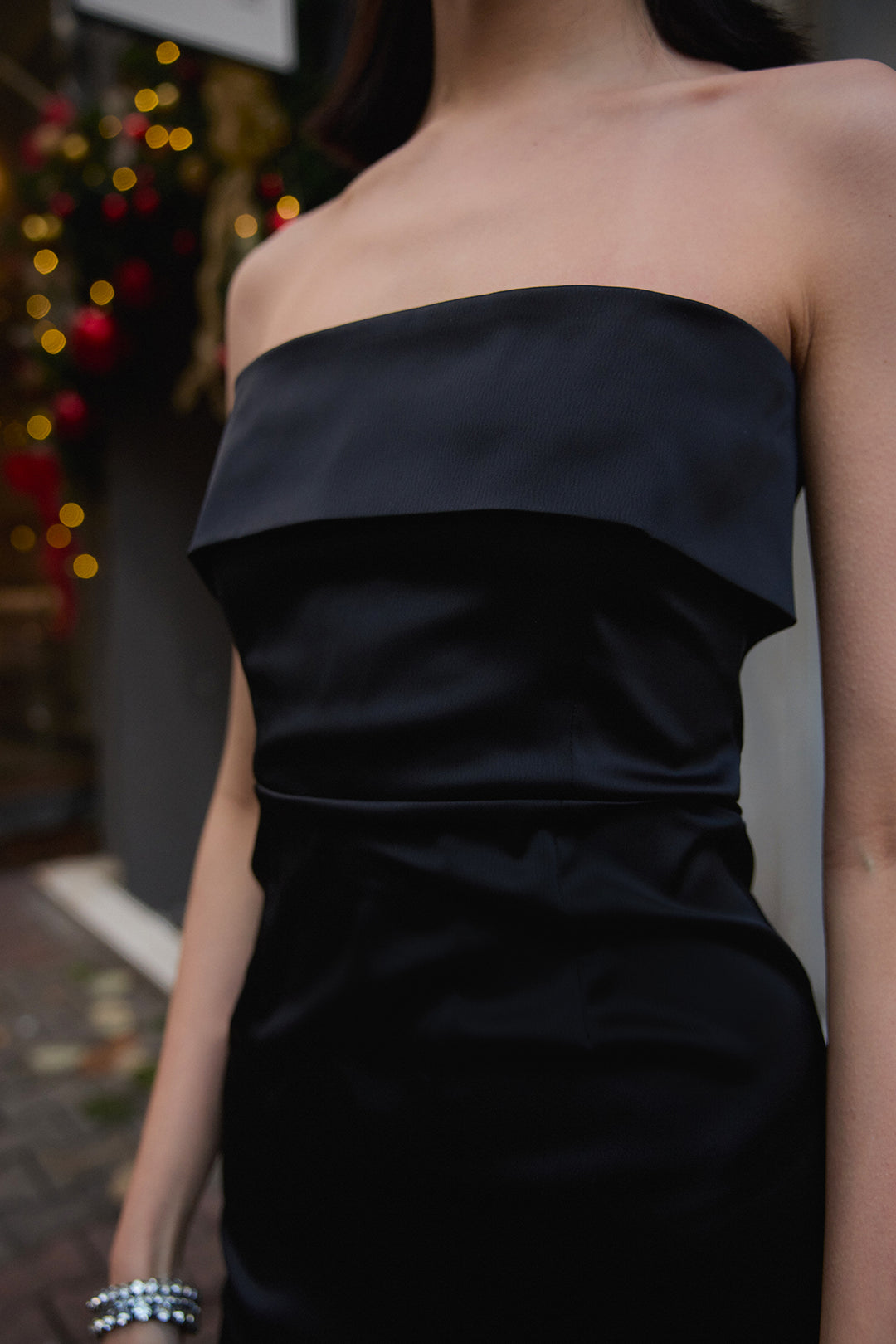 GLORIA Straplez Elbise