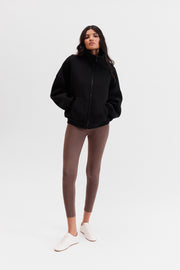 KAPRI Siyah Oversize Sweatshirt