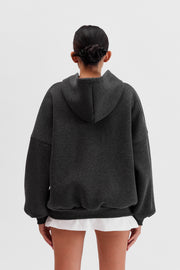 KOYU Gri Oversize Sweatshirt