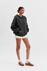 KOYU Gri Oversize Sweatshirt