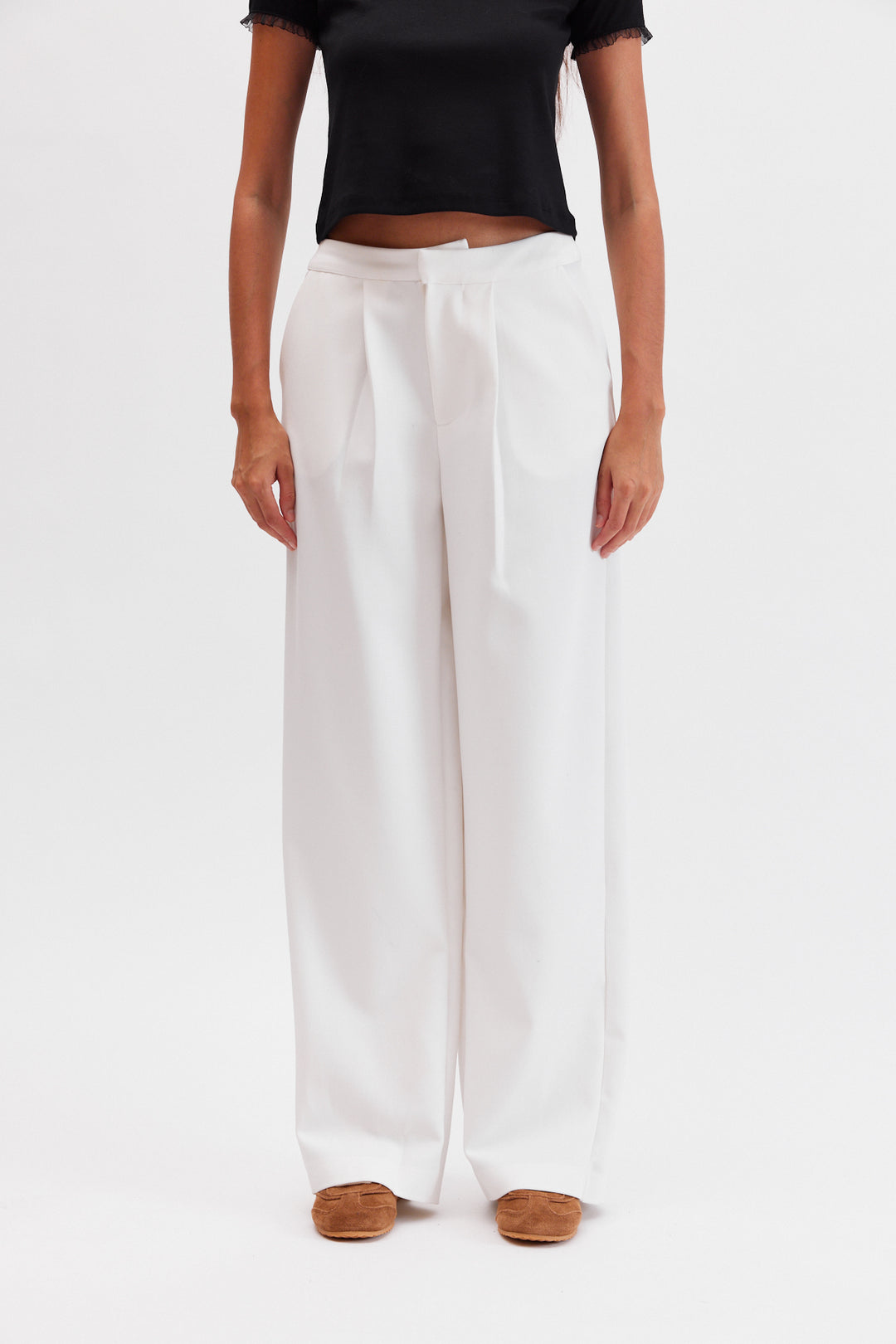 LAGUNA Ekru Pantolon