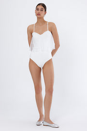 BRIDAL Beyaz Bodysuit