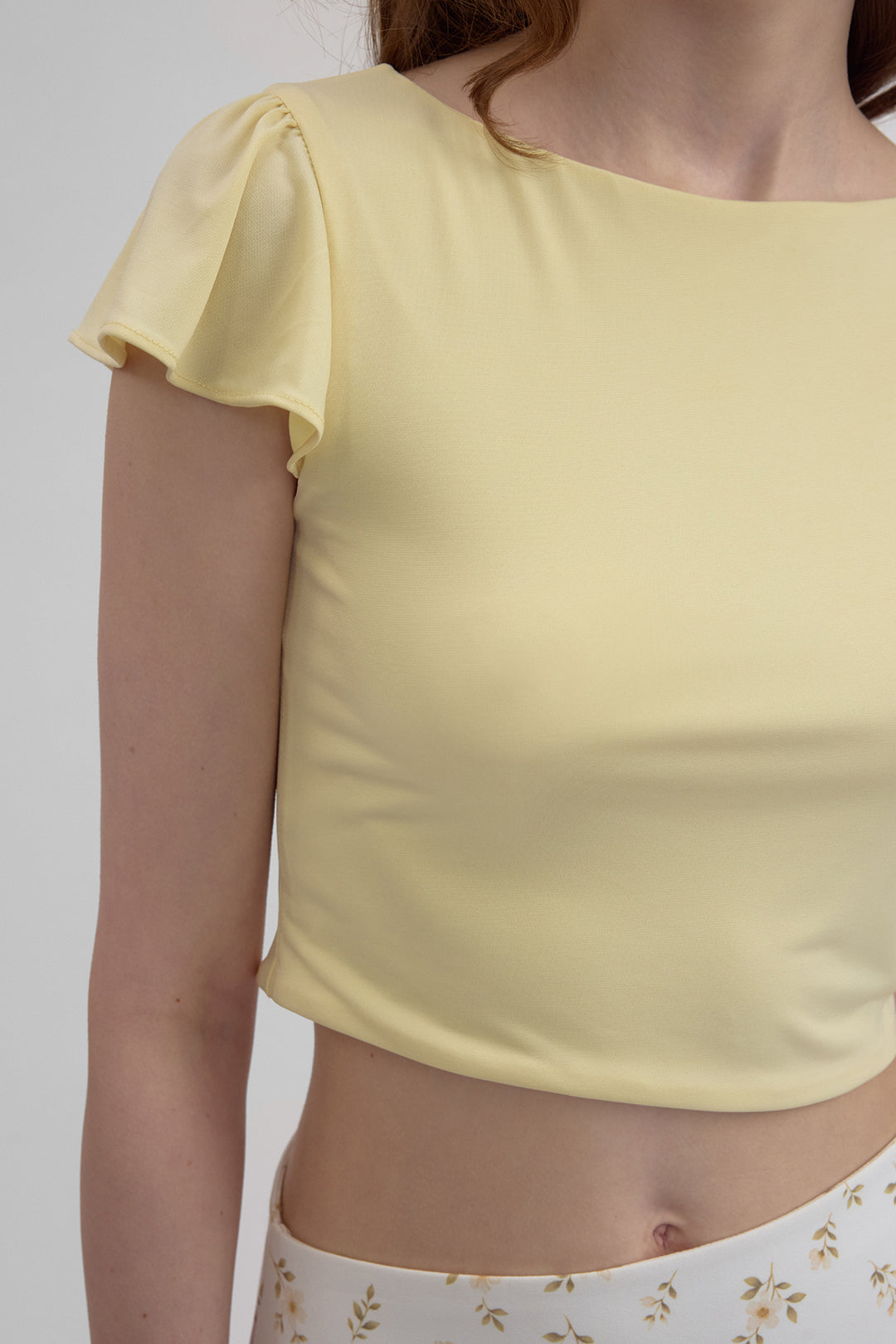 DESTINA Bluz | Pastel Sarı