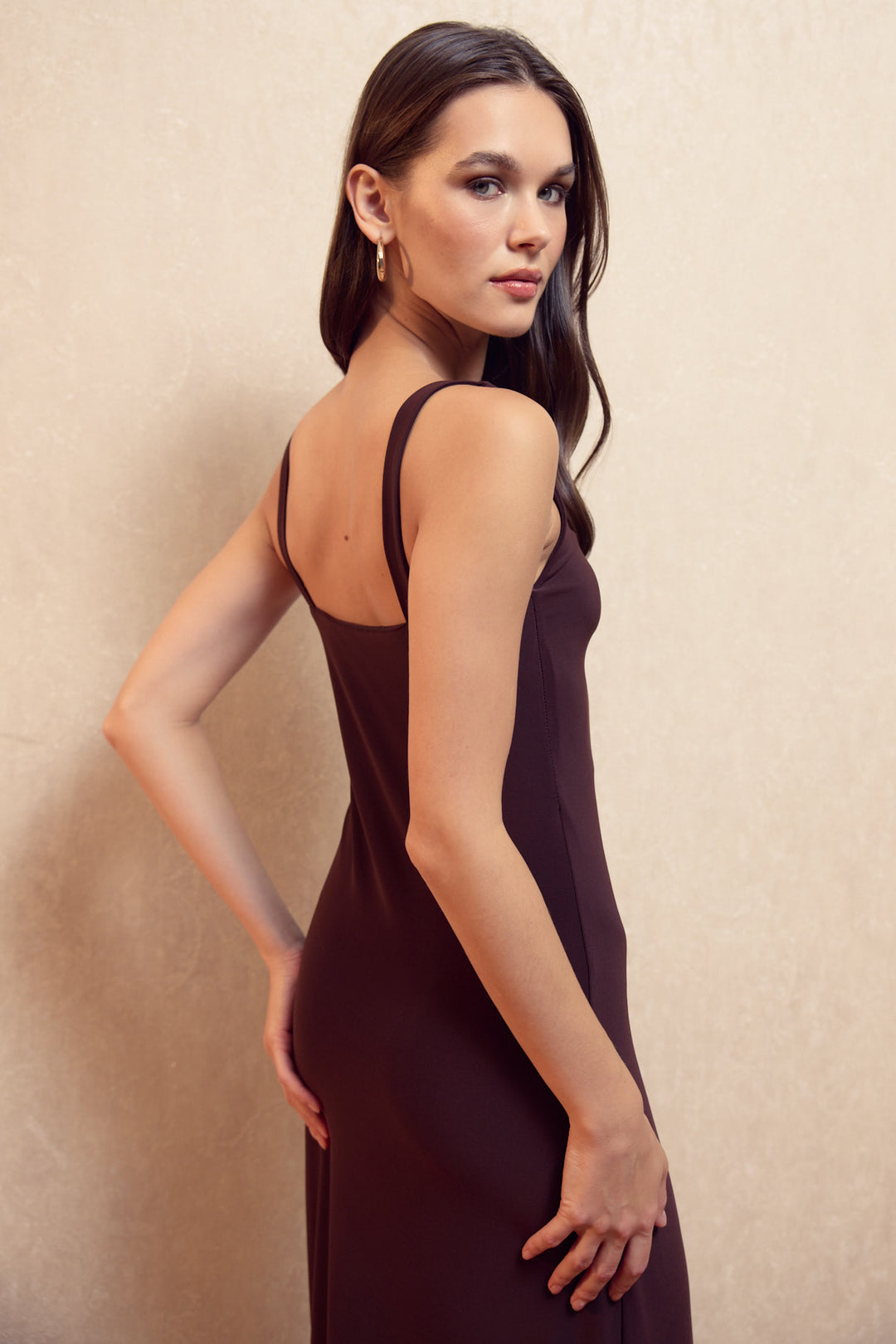 VENETIA Elbise | Kahverengi