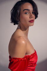 VELVET Kırmızı Elbise