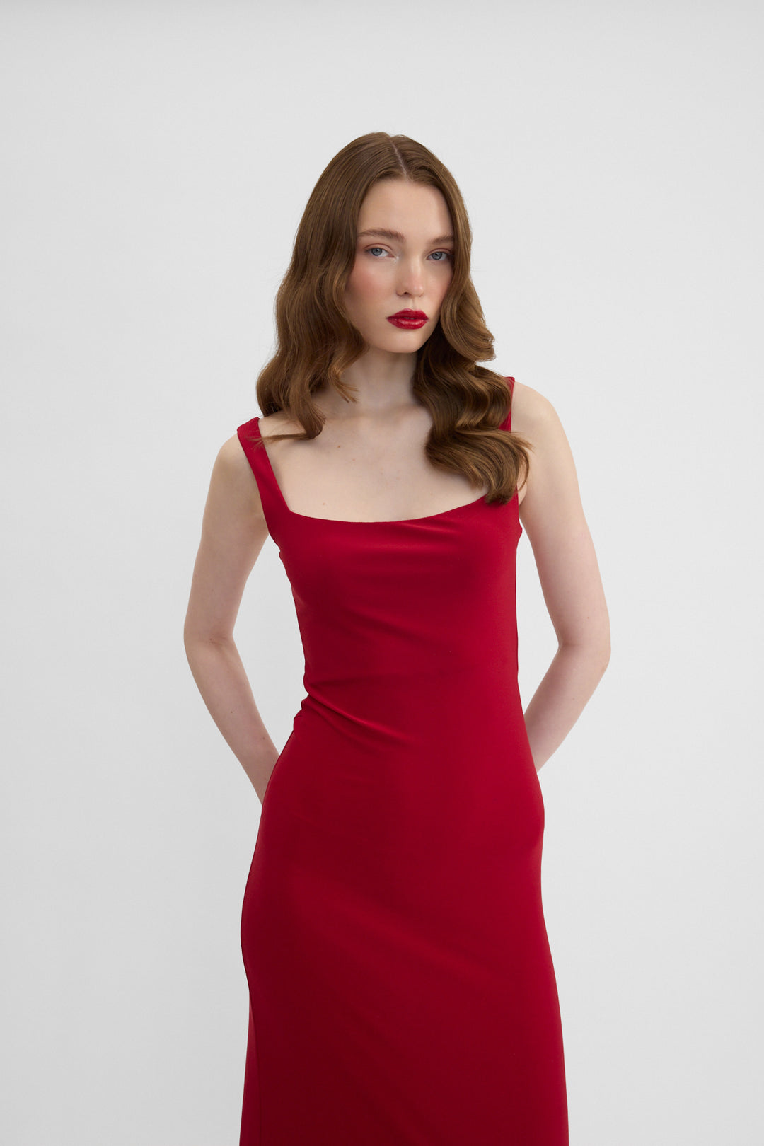 VENETIA Elbise | Cherry