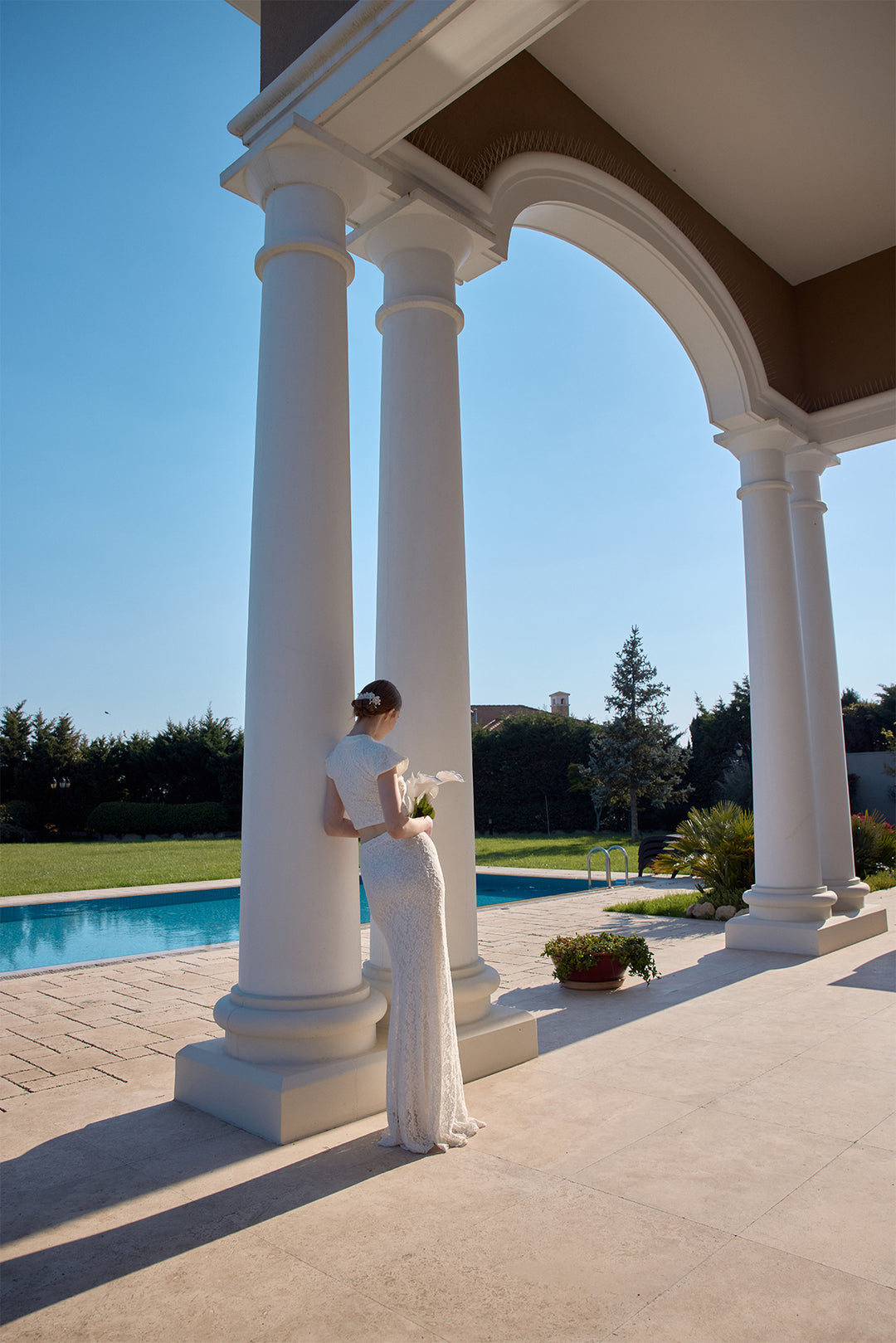 OPERA Dantelli Maxi Etek | Ekru