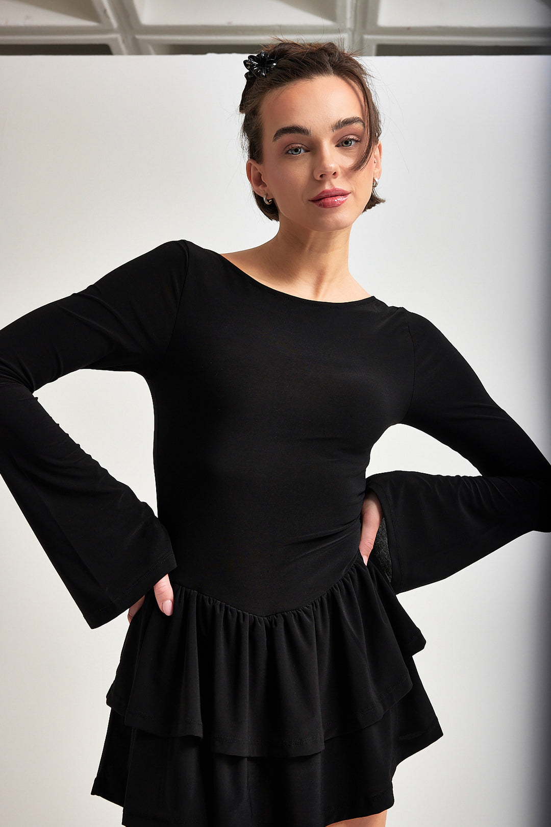 BALERINA Şortlu Elbise | Siyah