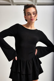 BALERINA Şortlu Elbise | Siyah