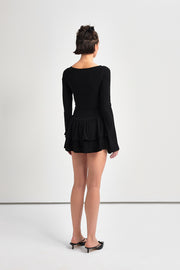 BALERINA Şortlu Elbise | Siyah
