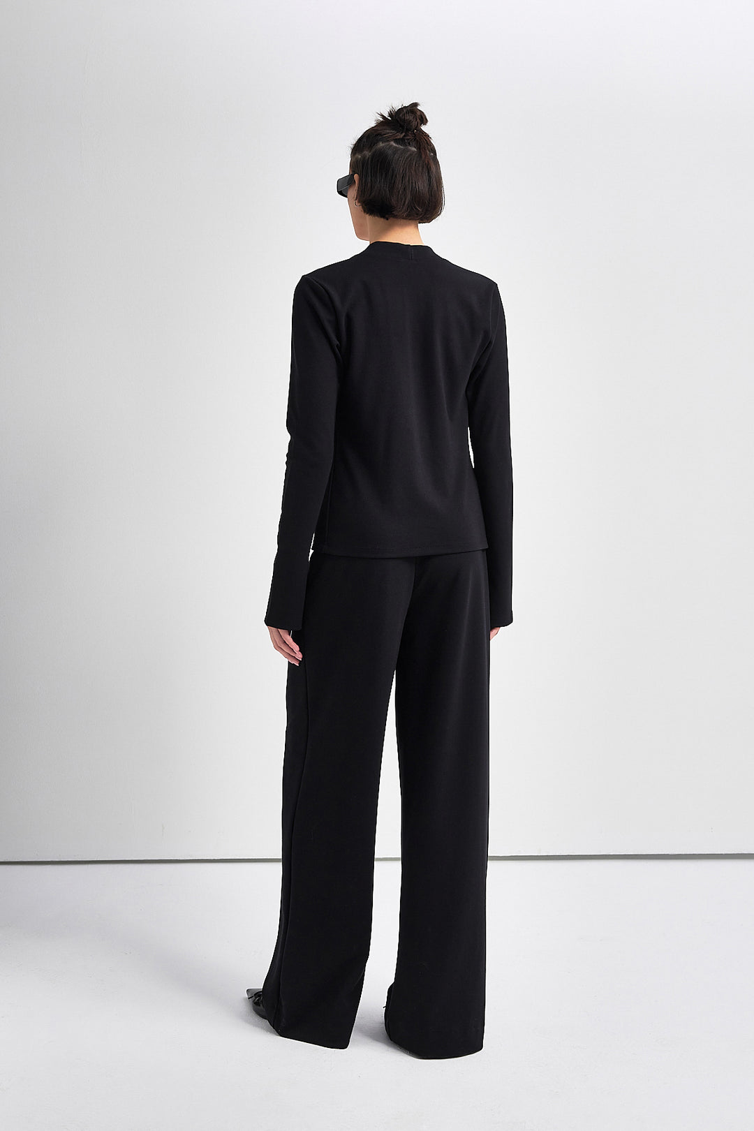 TORINO Altın Düğme Detaylı Bluz