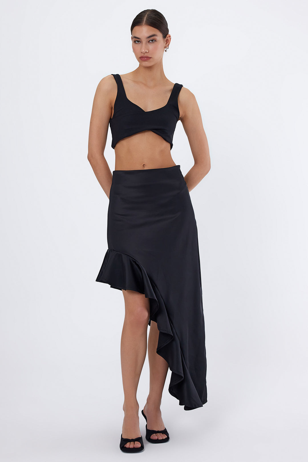FLORA Siyah Etek