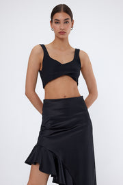 KYRIA Siyah Crop Top