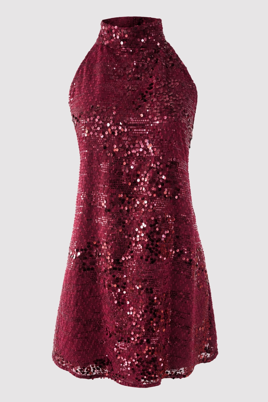 SORBE Payetli Elbise | Bordo
