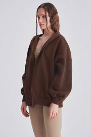 Kahverengi Oversize Sweatshirt