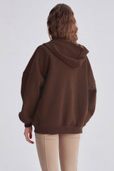 Kahverengi Oversize Sweatshirt