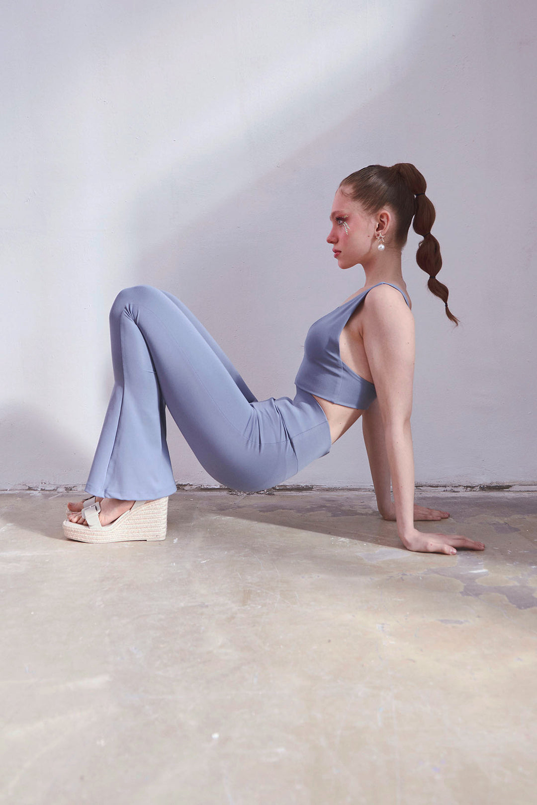 HARMONIA Mini Crop Top | Mavi