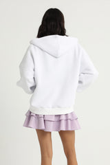 Beyaz Oversize Sweatshirt