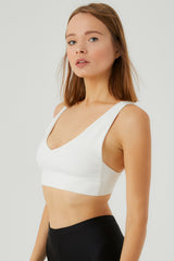 HARMONIA Mini Crop Top | Beyaz