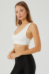 HARMONIA Mini Crop Top | Beyaz