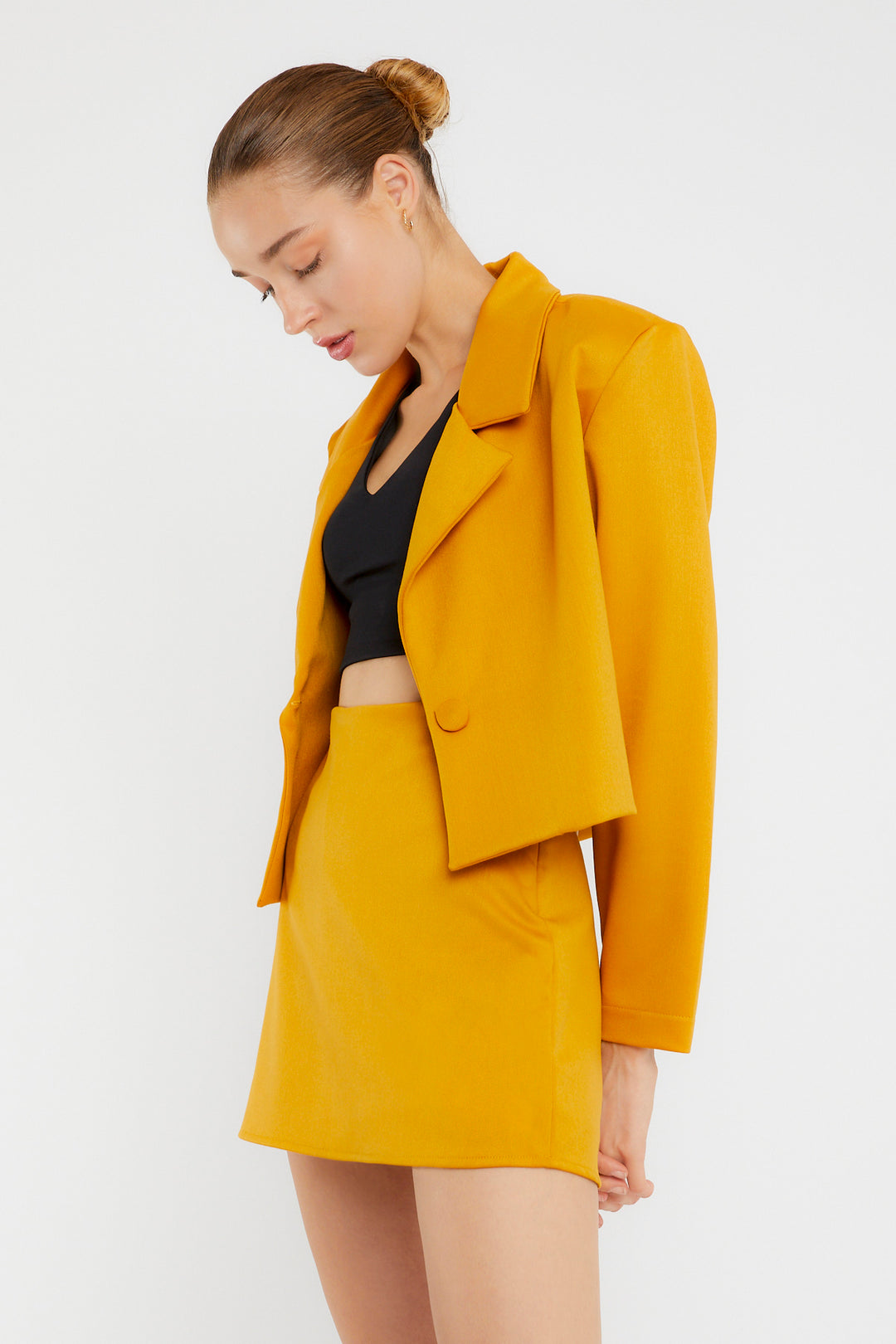 Hardal Blazer Ceket