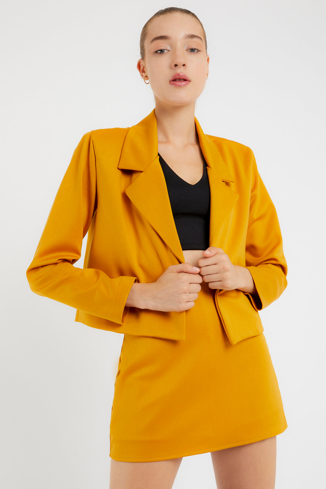 Hardal Blazer Ceket