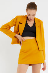CASSIA Hardal Şort Etek
