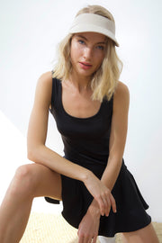 POLINA Siyah Şortlu Elbise