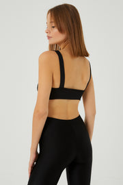 HARMONIA Mini Crop Top | Siyah