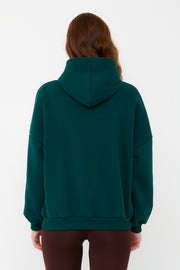 Yeşil Oversize Sweatshirt